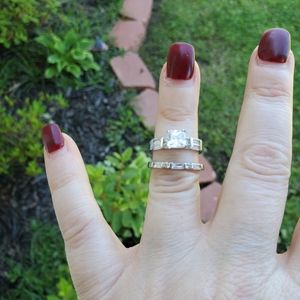 Beautiful Woman's Engagement Ring